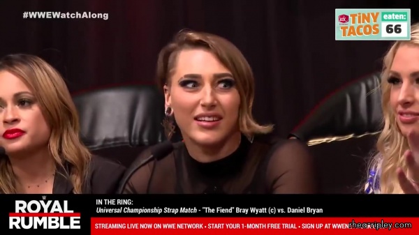 Click to view full size image
==============
Live_Royal_Rumble_2020_Watch_Along_5942.jpg Live_Royal_Rumble_2020_Watch_Along_5942.jpg