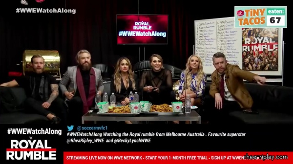 Click to view full size image
==============
Live_Royal_Rumble_2020_Watch_Along_6829.jpg Live_Royal_Rumble_2020_Watch_Along_6829.jpg