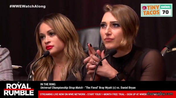 Click to view full size image
==============
Live_Royal_Rumble_2020_Watch_Along_7797.jpg Live_Royal_Rumble_2020_Watch_Along_7797.jpg