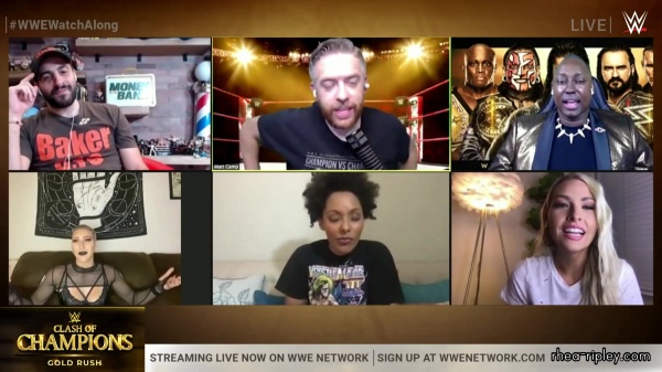 Click to view full size image
==============
WWE_WATCH_ALONG_CLASH_OF_CHAMPIONS_2020_0986.jpg WWE_WATCH_ALONG_CLASH_OF_CHAMPIONS_2020_0986.jpg