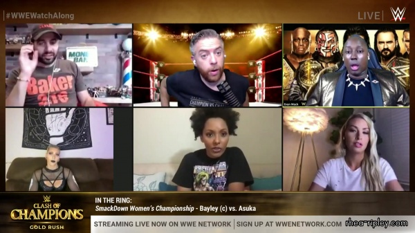 Click to view full size image
==============
WWE_WATCH_ALONG_CLASH_OF_CHAMPIONS_2020_1296.jpg WWE_WATCH_ALONG_CLASH_OF_CHAMPIONS_2020_1296.jpg