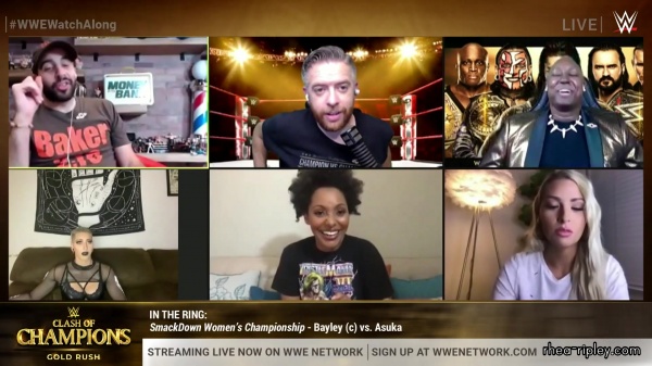 Click to view full size image
==============
WWE_WATCH_ALONG_CLASH_OF_CHAMPIONS_2020_1338.jpg WWE_WATCH_ALONG_CLASH_OF_CHAMPIONS_2020_1338.jpg