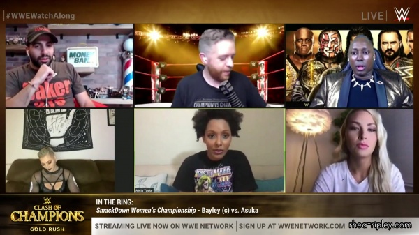 Click to view full size image
==============
WWE_WATCH_ALONG_CLASH_OF_CHAMPIONS_2020_1394.jpg WWE_WATCH_ALONG_CLASH_OF_CHAMPIONS_2020_1394.jpg